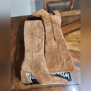 Sam Edelman Boots Cognac Size 9